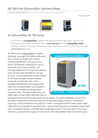 air dehumidifier unit use in indoor swimming pool. #airdehumidifier