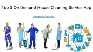 Top 5 On-Demand House Cleaning Service App