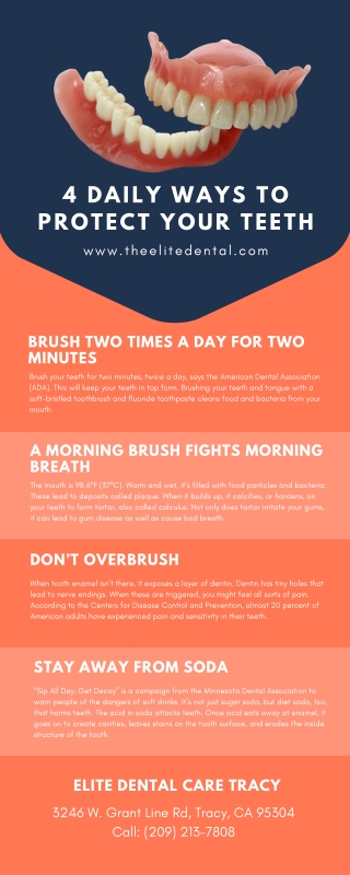 4 Daily Ways to Protect Your Teeth