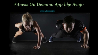 fitness on demand app like Avigo