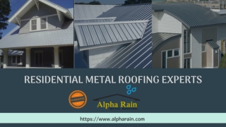 Installing a Residential Metal Roof in Northern virginia | Alpha Rain