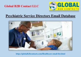 Psychiatric Service Directors Email Database