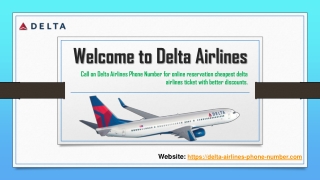 Call to Delta Airlines Phone Number for Resolving Issues