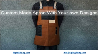 Personalized Aprons with Different Styles and Personalized Touch