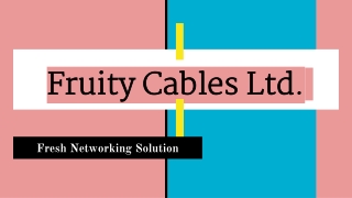 Multimode Fiber Patch Cable