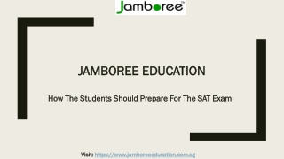 How The Students Should Prepare For The SAT Exam