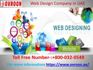 Web Design Company in UAE Call us-: 800-032-0549