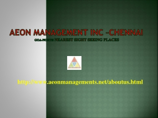 aeon management inc chennai / Reviews