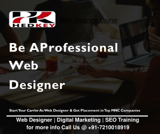 Web Designing Course - Hedkey