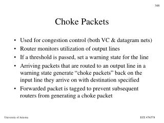 Choke Packets