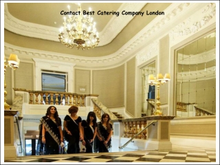 Contact Best Catering Company London