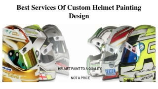 Best Services Of Custom Helmet Painting Design