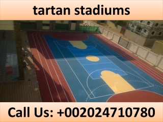 Tartan stadiums