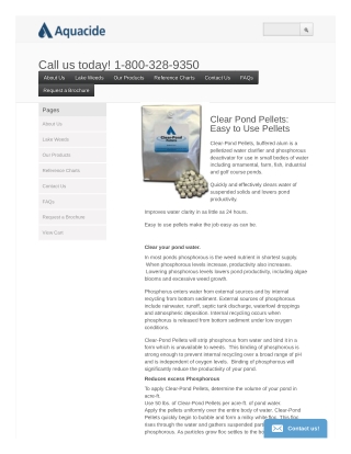 Clear Pond Pellets: Easy to Use Pellets