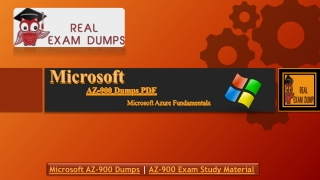 The Quickest & Easiest Way to Pass 2019 Microsoft AZ-900 Exam through Microsoft AZ-900 Dumps