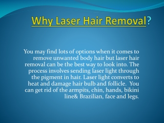 Laser hair removal edmonton