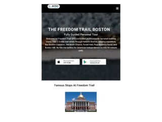 freedom trail audio tour