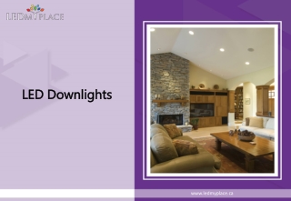 Get the revolutionary LED Downlights for Your Indoor Lighting