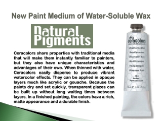 Buy Ceracolors Online | Water Soluble Encaustic | Natural Pigments