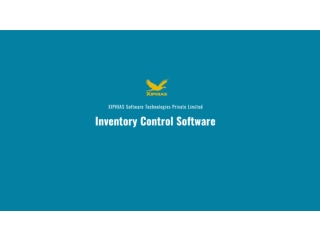 Inventory Control Software