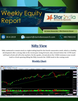WeeklyEquity Market Report