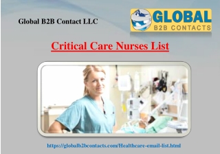 Critical Care Nurses List