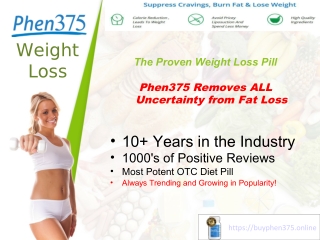 Phen375 Weightloss Pill