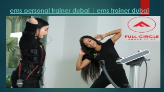 Ems personal trainer dubai ems trainer dubai