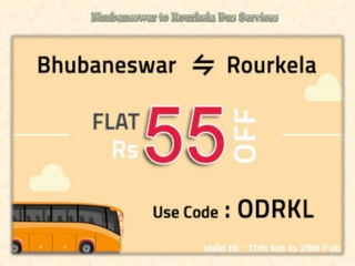 Bhubaneswar to Rourkela Bus Services