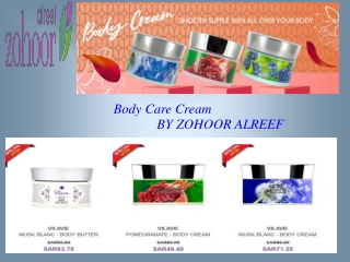 Maintain the Charm of the Skin With the Body Care Cream