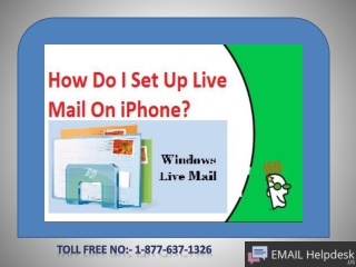 How to setup Livemail email on iPhone?