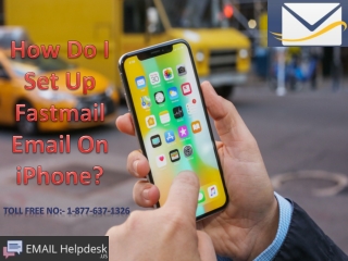 How do I set up Fastmail email on iPhone?