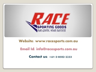 Buy Cricket Gear With High Quality In Melbourne - Race Sporting Goods