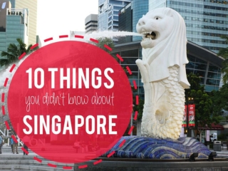 10 things you didn't know about singapore