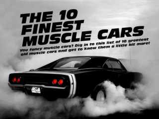 The 10 finest muscle cars!