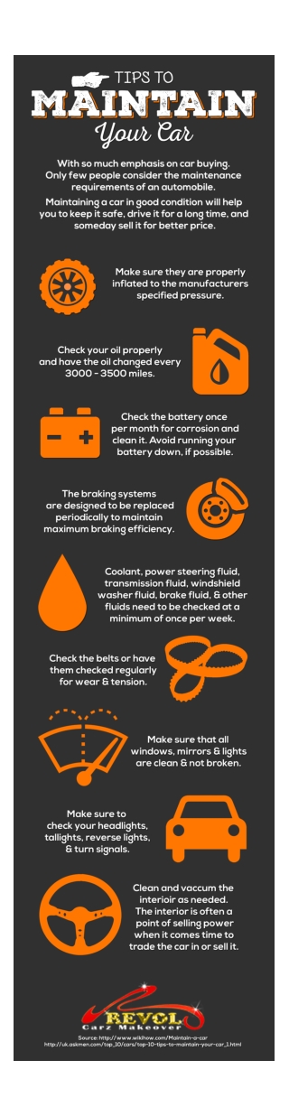 Tips to maintain your car