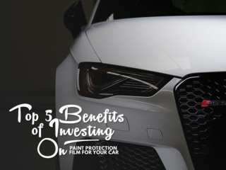 Top 5 benefits of investing on paint protection film for your car