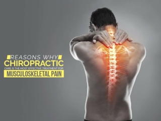 Reasons Why Chiropractic Care Is The Most Effective Treatment For Musculoskeletal Pain