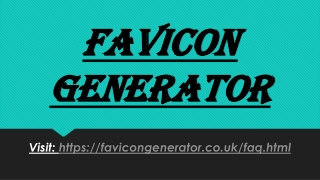 Favicon generator