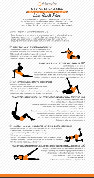 6 Types Of Exercise Programs That Can Help Relieve Low Back Pain