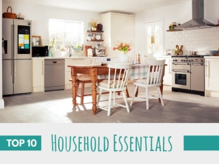 Top 10 household essentials