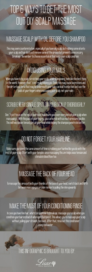 Top 6 Ways To Get The Most Out DIY Scalp Massage