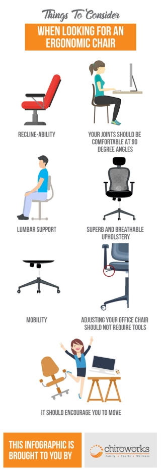 Things To Consider When Looking For An Ergonomic Chair