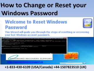 How to Change or Reset your Windows Password