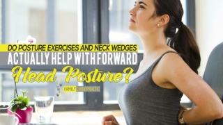 Do Posture Exercises And Neck Wedges Actually Help With Forward Head Posture?