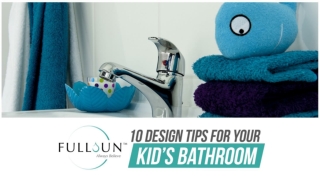 10 Design Tips For Your Kid’s Bathroom