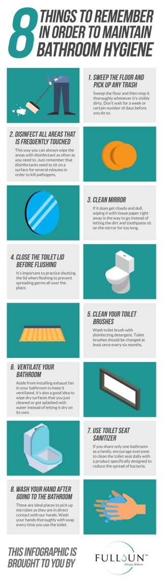 8 Things To Remember In Order To Maintain Bathroom Hygiene