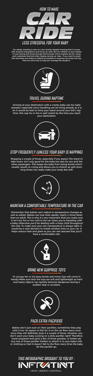 How To Make Car Ride Less Stressful For Your Baby
