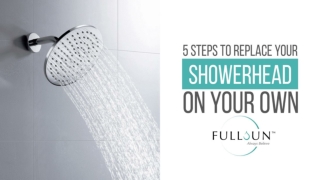 5 Steps To Replace Your Showerhead On Your Own