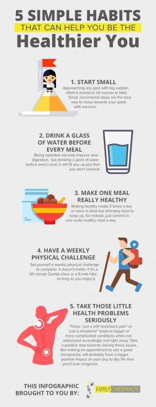 5 Simple Habits That Can Help You Be The Healthier You